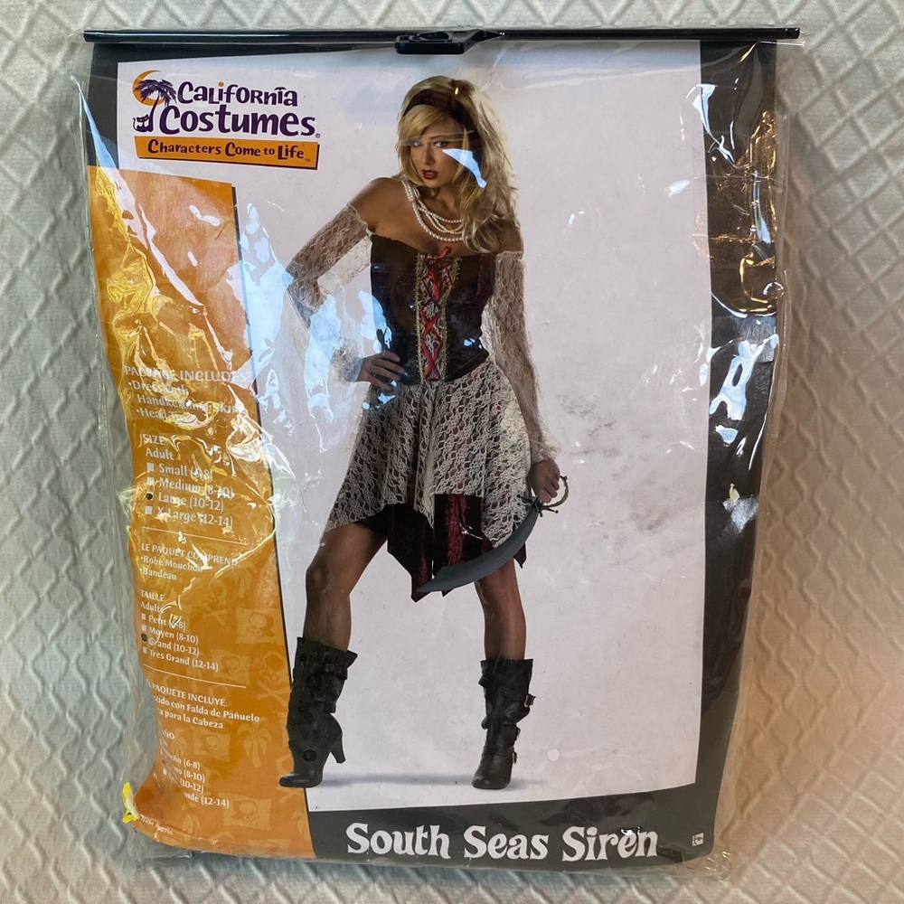 California Costumes- South Seas Siren/Pirate/Bar Wench. Tons of accessories! L.